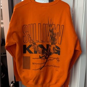 Sullivan King orange sweatshirt